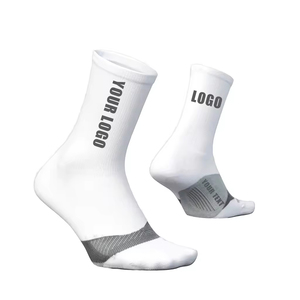 Customized Men's High-Crew Athletic Sport <b>Socks</b> Logo Cuff Bottom High Digital Spring Season Running Sport High Quality Wholesale - Product Image 1