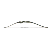 Arcs de chasse longs de 60 pouces, arc recurve, main droite et main gauche, arcs laminés