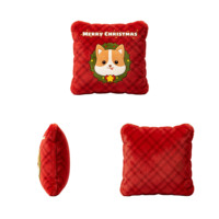 Coussin en peluche personnalisé série Corgi, coussin moelleux en forme de Corgi, décoration mignonne pour la maison, cadeau pour canapé, chambre, voiture
