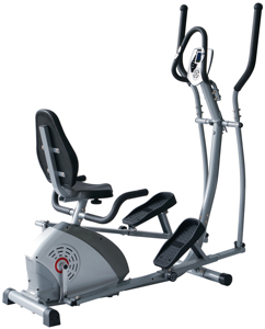 <span class=keywords><strong>Vélo</strong></span> <span class=keywords><strong>elliptique</strong></span> couché magnétique 2-en-1 en promotion - Product Image 2