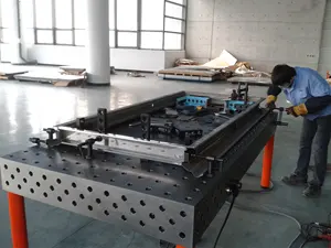 Welding Table Fixturing And System Iso 9901 Certification 3d Cast Iron Welding Table With Stand