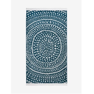 Serviettes de plage recyclées personnalisées, de bonne qualité, 100% coton biologique, avec certificat GOTS, blanc, noir, Design imprimé, vente en gros - Product Image 2