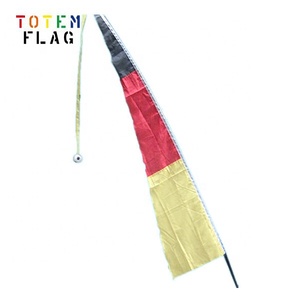 Publicidad exterior personalizada nacional AU EE. UU. Banderas Kit Venta Signo Stand Banner Pluma Lágrima Playa Bandera Fibra de vidrio para la playa - Product Image 5