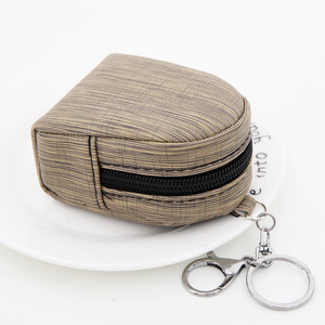 2022 nuova ragazza PU Push piccola borsa della moneta portachiavi chiusura a cerniera Fidget portafoglio giocattolo corto con fodera in poliestere - Product Image 1