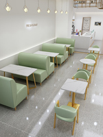 Ensembles de banquettes de salle à manger modernes, mobilier de restaurant, banquette en cuir PU personnalisée, chaise et table en promotion pour usage en parc