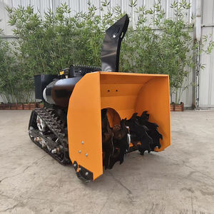 Souffleuse à neige télécommandée : Robot souffleur à neige multifonctionnel avec chenilles en caoutchouc, équipement de déneigement - Product Image 2