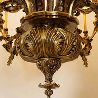 Lustre en laiton doré de luxe pour hôtel, 87 pouces, éclairage pour salle de banquet, grand salon, lustre antique en cuivre extra large