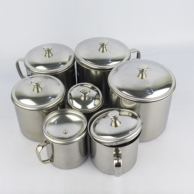 New Products Wholesale Stainless Steel Cup With Stainless Steel Cover Water Cup