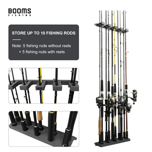 High Quality Adjustable Portable Vertical <b>Fishing</b> Rod Holder Wall Mount ABS Plastic Folding - Product Image 3
