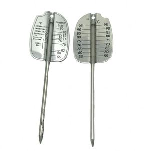 Barista — thermomètre Grill étanche pour la viande, en acier inoxydable, argent, pour Bbq - Product Image 1
