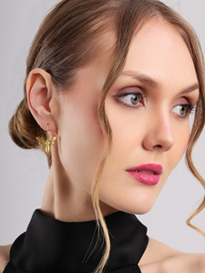 Pendientes de Abeja Dorada, Elegantes Pendientes Colgantes con Motivo de Abeja, Joyería Ligera Inspirada en la Naturaleza para Mujer, Uso Diario - Product Image 5