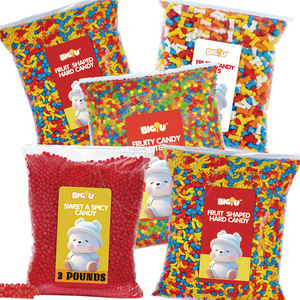 <span class=keywords><strong>Caramelle</strong></span> Colorate Compresso per Decorazione Mini <span class=keywords><strong>Torte</strong></span>, Vendita all'Ingrosso, con Campione Gratuito, Etichetta Personalizzata, Gusti Frutta Misti, Confezione in Scatola - Product Image 1