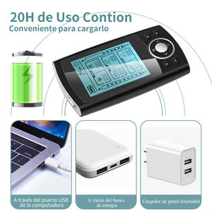 Nuevo Producto 2026, Masajeador Eléctrico de Nervios TENS Portátil con 24 Modos de Masaje y 20 Niveles para el Dolor de Espalda - Product Image 6