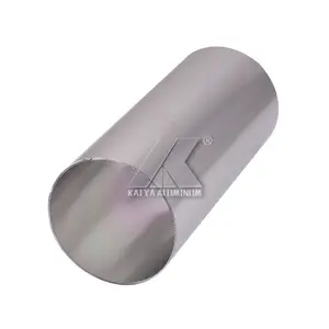 6063 T5 aluminium hollow tube section cylinder pipes diameter 30cm aluminum alloy round tubes