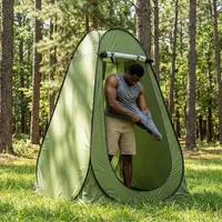 Tente de confidentialité portable pliable, cabine de change extérieure instantanée, tente de douche et de toilettes pour la plage, le camping et la pêche