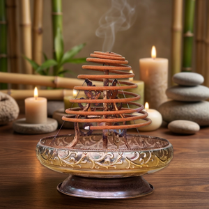 Natural Mountain Freshness Scented Incense Coils with Long-Lasting Fragrance for Home Aromatherapy and Refreshment - Product Image 3