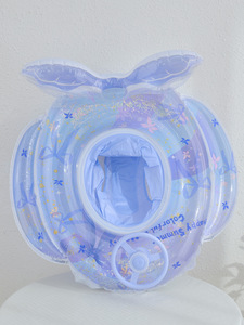 Bouée gonflable papillon bleu pour enfants, nouveauté en PVC, flotteur de piscine, plaisir estival - Product Image 5