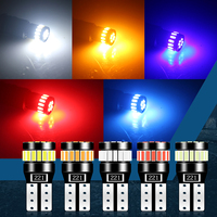 Lampe LED T10 W5W pour feux de positionnement de voiture, 21SMD24, très lumineuse, avec décodage, pour plaque d'immatriculation, extrêmement brillante, best-seller