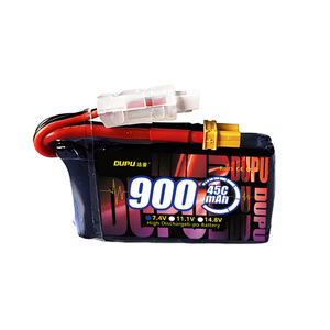 Ventes d'usine – Batterie LiPo <span class=keywords><strong>Ovonic</strong></span> DUPU 2S 3S 4S 3.7V 7.4V 45C pour drone, pack de batteries au lithium rechargeable pour multicoptère UAV - Product Image 1