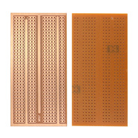 DIY Prototype Paper PCB Universal Experiment Matrix Circuit Board Deux Trous Trois Trous Connectés Quatre Trous 5x9.5CM