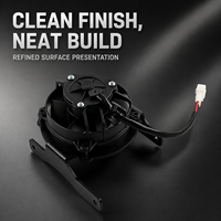 Ventilateur de refroidissement de radiateur de moto 2017-2023 avec support, refroidisseur de réservoir d'eau, moteur électrique pour KTM HUSQVARNA EXC EXCF XCW FE