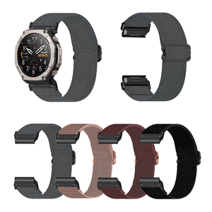 Bracelets de <span class=keywords><strong>montre</strong></span> personnalisés en nylon tressé légers et ajustables Win-Win pour Amazfit T-Rex Ultra 2 26mm - Product Image 1