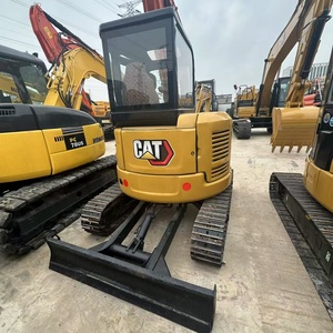 รถขุดตีนตะขาบขนาดเล็ก Caterpillar 303.5e 303 303e 303ccr มือสอง น้ำหนัก 3.5 ตัน พร้อมเครื่องยนต์ เกียร์ ปั๊ม และ PLC ขาย - Product Image 3
