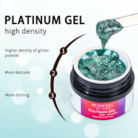 Vernis Gel Scintillant Platine Haute Densité Effet Pailleté UV LED – Kit Professionnel pour Ongles OEM ODM Marque Privée Vente en Gros Fournitures Professionnelles pour Ongles