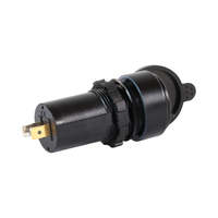 Prise de chargeur de voiture 12-24V avec interrupteur marche/arrêt, charge rapide double USB Type-C PD QC3.0