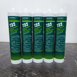 Sellador de Resina Epoxi Neutro de Alto Rendimiento ZT78 DOWSIL 732 - 300 ml Transparente, Resistente a Altas Temperaturas, Impermeable, Verde - Product Image 1
