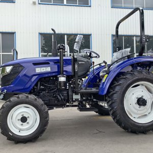 Tracteur à roues de 100 CV avec débroussailleuse pour vignoble et châssis de sécurité AC 12+12 - Product Image 1