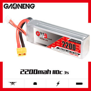 แบตเตอรี่ลิโพ GNB 2S 3S 4S 5S 6S 2200mAh 110C แรงดันสูง สำหรับชุดโดรน FPV ขนาด <span class=keywords><strong>3</strong></span>~7 นิ้ว - Product Image 3