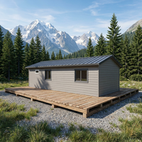 Maison préfabriquée WELLCAMP, villa modulaire rustique, dortoir, écologique, installation rapide