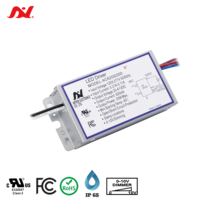 Driver LED étanche Antron 40W à courant constant PWM, 3-en-1, dimmable, garantie 5 ans, sortie unique, éclairage AC-DC