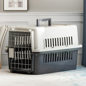 Cage <span class=keywords><strong>de</strong></span> <span class=keywords><strong>transport</strong></span> XL en plastique écologique pour chiens – Livraison en 3 jours – Style extérieur - Product Image 4