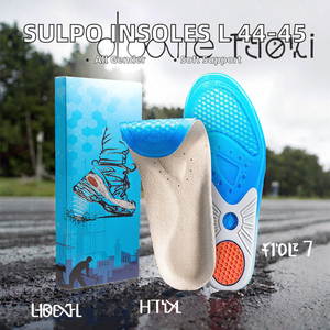 Plantillas para Fascitis Plantar y Espolones Calcáneos, con Amortiguación de Silicona, para Hombres y Mujeres, Deportes, Oficina, Trabajo, Uso Diario, Senderismo (44-45 EU / 9-11 UK) - Product Image 2