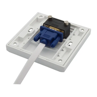 DB 15 broches femelle 90 degrés 270 degrés Angle droit VGA mâle à femelle adaptateur haut vers le bas adaptateur VGA à angle droit