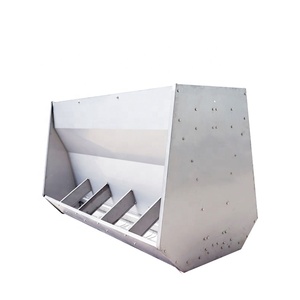 Macchine Agricole Maiale Alimentatore di Plastica Allevamento di Maiali Equippemnt Alimentatore Double Sided Alimentatore - Product Image 1