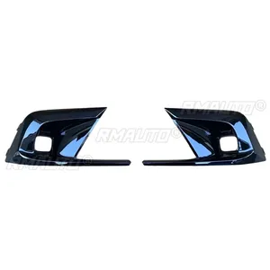 Pour Honda Civic 11ème génération 2021-2022, kit carrosserie, cadre de phare antibrouillard, couvercle de phare antibrouillard noir brillant, accessoires de voiture - Product Image 6