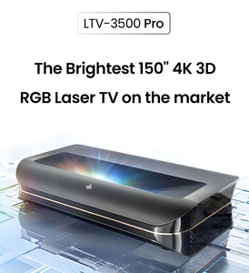 โปรเจคเตอร์เลเซอร์ 4K ขนาด 150 นิ้ว รุ่นขายดีที่สุด 3500ANSI AWOL Vision LTV 3500 PRO วิดีโอ Full HD สมาร์ทโฮม ระยะฉายสั้น 4K LTV-3500 Pro 4k L - Product Image 5