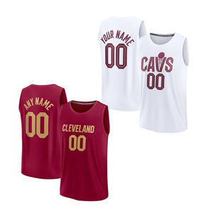 Venta al por mayor NBaing Cleveland All Players Jersey Ropa deportiva Venta caliente de alta calidad American Basketball Cosido Impreso Jersey Shirt - Product Image 1