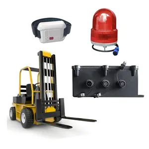 Sistem Peringatan Kedekatan Alarm Forklift Gudang Industri Berbasis Tag CareDrive