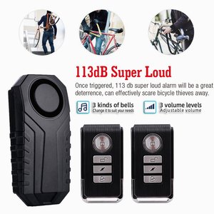 Sistema de Alarma Inalámbrico a Prueba de Agua para Bicicleta, Control Remoto, Sensor de Seguridad Antirrobo, 7 Niveles de Sensibilidad - Product Image 3