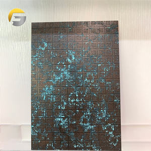 V3114 Lamiera in Acciaio Inossidabile Anticata 4x8 - Product Image 1