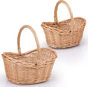 भंडारण विलो बास्केट 2 का सेट - Product Image 1