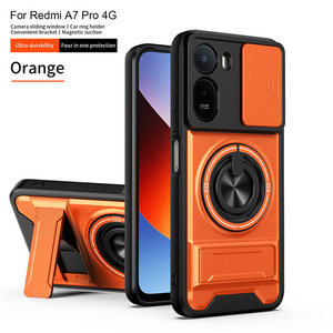 Coque de protection magnétique Lichicase anti-jaunissement avec béquille pour <span class=keywords><strong>Redmi</strong></span> 15A A7 Pro Turbo 5 Max - Product Image 6