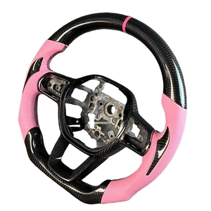 Volante Deportivo de Fibra de Carbono Forjado con Luces LED para <span class=keywords><strong>Honda</strong></span> <span class=keywords><strong>CRV</strong></span> 11ª Gen, Civic Si <span class=keywords><strong>Type</strong></span> <span class=keywords><strong>R</strong></span> FK7 2021 2022 <span class=keywords><strong>2023</strong></span> 2024 2025 2026 - Product Image 3