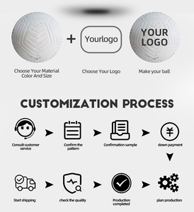 Pallone da Calcio Dikema Personalizzato in Pelle PU Rossa, Misure <span class=keywords><strong>4</strong></span> e <span class=keywords><strong>5</strong></span>, per Allenamento Interno/Esterno, Costruzione Termosaldata Durevole - Product Image 5