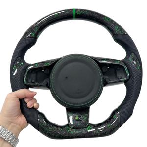 Volante Deportivo de Fibra de Carbono y Alcántara con Luces LED para <span class=keywords><strong>Jaguar</strong></span> XF, <span class=keywords><strong>F</strong></span>-<span class=keywords><strong>Type</strong></span>, <span class=keywords><strong>F</strong></span>-Pace, E-Pace, XE 2011 2012 2013 2014 2015 <span class=keywords><strong>2016</strong></span> 2017 2018 - Product Image 6
