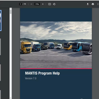 2026.08년형 MANTIS EPC V840 트럭 수리 소프트웨어 (트럭 및 버스용) Windows USB 인터페이스 ROHS 인증 유니버설 호환